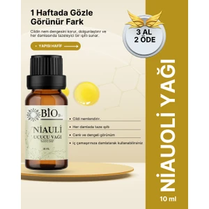 %100 Saf Nioli Uçucu Yağı – 10 ml |  Vegan | Cilt Bakımı |Aromaterapi |Hassas Bölge Koku Giderici Saf 10 Ml| (BioB+ Nioli Plus Yağı)