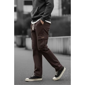 Reax Luiz Beli Lastikli ve Ipli Komando Baggy Fit Kot Kargo Pantolon
