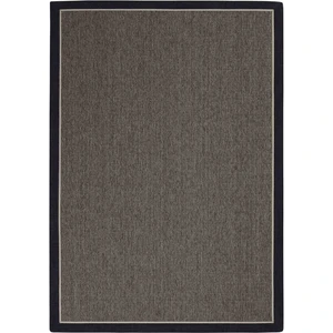 Cool Halı Prag Art 03 Balkon Halısı Hasır Doku Mutfak Halısı Çift Bordürlü Ithal Sisal Halı Yolluk