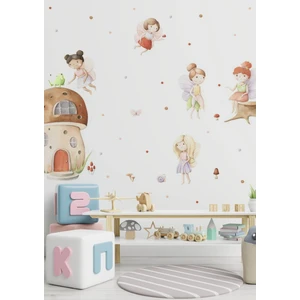 Peri Masalı Çocuk Odası Duvar Stickerı
