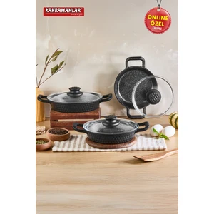 Premium 6 Parça Döküm Sahan Seti