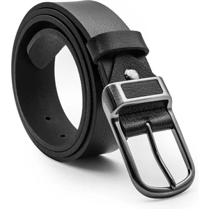 Erkek Siyah %100 Hakiki Deri Kemer