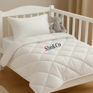 She&co Pamuk Bebek Yorganı + 1 Pamuk Yastık