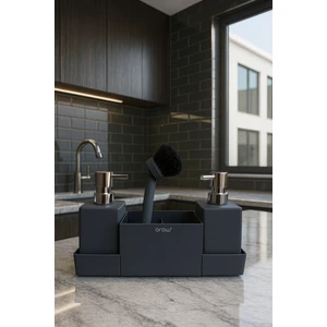 Soft Dokunuşlu Akrilik Premium Sabunluk Seti