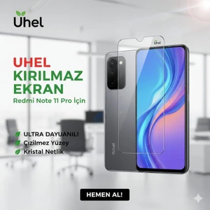 Xiaomi Redmi Note 11 Pro Ekran Koruyucu Seramik Esnek Bükülebilen Kırılmaz Cam 9h