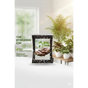 5 Litre Premium Çiçek Toprağı - Vitamin Tavyeli Böcek Sinek Yapmayan Özel Karışımlı Toprak