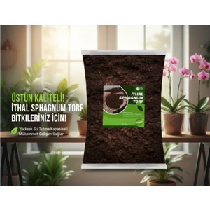 En Iyi Bitki Çiçek Toprağı 5 Litre - Ithal Spagnum Ts1 Torf - Böcek Sinek Yapmaz Premium Kalite