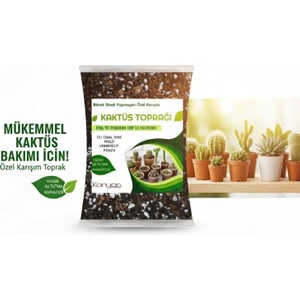 Kaktüs Toprağı - Böcek Sinek Yapmayan Toprak 3 Lt