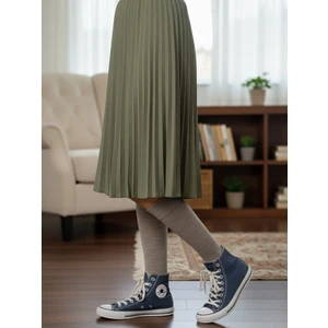 Algitsin Ola Kadın Diz Altı Pamuklu Çorap