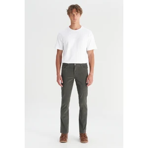 Pamuklu Texas Slim Fit Dar Kesim Cepli Esnek Kadife Pantolon