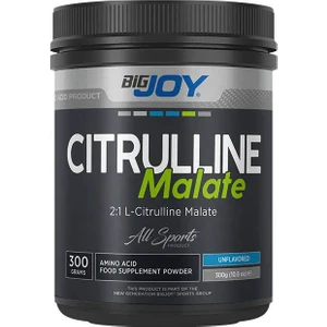 Bigjoy Sports Big Joy Citrulline Malate 300 gr Aromasız Toz İçerik ile Kas Gelişimi Destekleyici