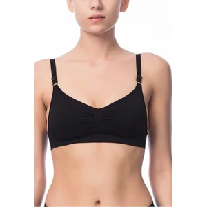 Dikişsiz Kaplı Sütyen Siyah