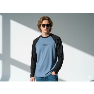Ribana Classic Erkek Relax Fit Rahat Kesim Pamuklu Yumuşak Dokulu Bisiklet Yaka Sweatshirt