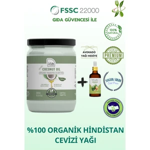 Las Frutas Yemeklik Hindistan Cevizi Yağı 500ML Doğal & Soğuk Sıkım