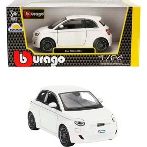 1:24 Fiat 500E 2023 Model Araba - Beyaz