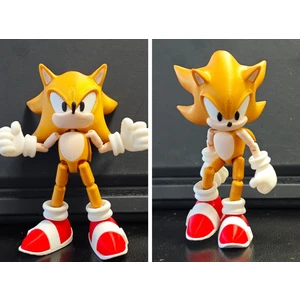 Süper Sonic Eklemli Hareketli Figür Oyuncak