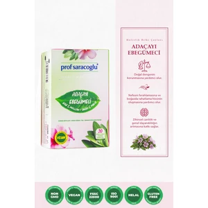 Prof Saraçoğlu Adaçayı Ebegümeci 20'li Karışık Bitki Çayı