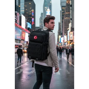 Bagworld Saraciye Ortaboy Taktik Sırt Çantası Günlük Spor Fitness Siyah 30 Litre