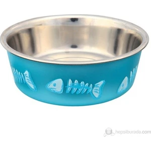 Kedi Paslanmaz Mama Su Kabı 0,3lt 12cm