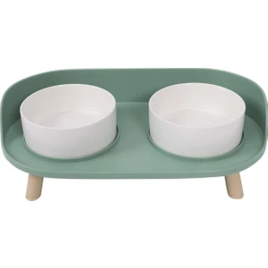 Altitude Double Raised Pet Bowl 2x450ml