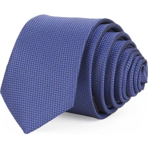 İnce Armürlü Sax Mavi Erkek Kravat