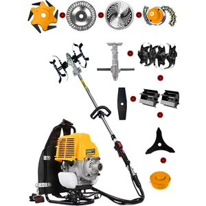 Pro-X 9800 9.8 Hp Sırt Tipi Benzinli Çalı Çim Biçme Tırpanı + Akrobat Çapa Aparatı