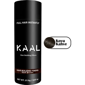 KAAL 27,5 gr Koyu Kahve ( Dark Brown ) Saç Fiberi Saç Tozu Keratin