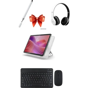M10 4 gb 128 gb 10.1 Tablet+Kılıf+Klavye+Mouse+Kalem+Kulaklık