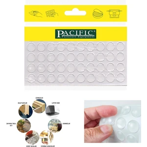 Pacific Silikon Bazlı Ses Kesici Stoper Şeffaf Çap:10 mm