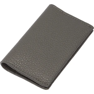 Gri Hakiki Deri Unisex Kredi Kartlık - S1KK00000266-G35