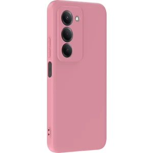 Xiaomi Redmi 15 Uyumlu Kılıf Mara Lansman Soft Silikon Içi Kadife Pembe