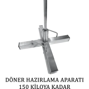BMG01 Çelik Döner Takma Ayağı 12x12 kare şiş 16 mm yuvarlak şiş uyumlu