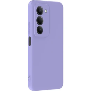 Xiaomi Redmi 15 Uyumlu Kılıf Mara Lansman Soft Silikon Içi Kadife Lila