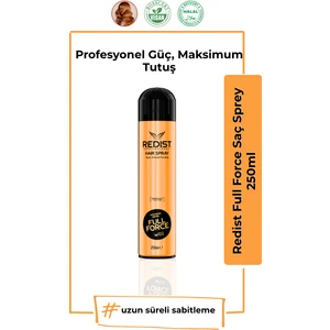 Full Force Saç Spreyi 250 ml | Maksimum Kontrol ve Uzun Süreli Tutuş