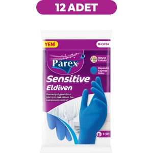 Sensitive Eldiven Orta Boy Onikili Paket