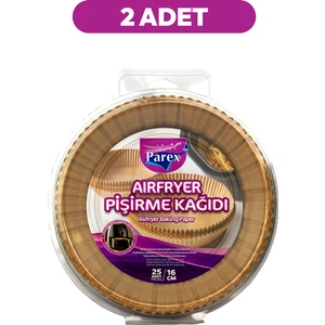 Airfryer Pişirme Kağıdı 25'li İkili Set
