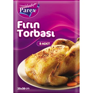 Fırın Torbası 8 Adet 25 x 38 cm