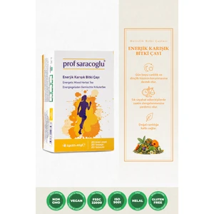 Prof Saraçoğlu Enerjik Karışık Bitki Çayı 20'li