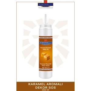 Karamel Aromalı Dekor Sos 750 Gr