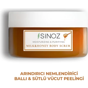Arındırıcı ve Nemlendirici Vücut Peelingi – Süt&bal 300 gr