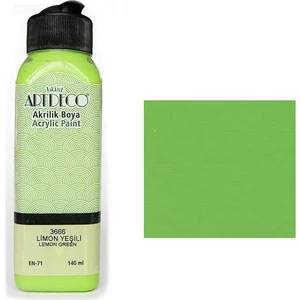 Akrilik Boya 140 Ml Limon Yeşil Y070R3666