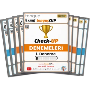 Tonguç Yayınları 6. Sınıf Tonguçcup Check-Up Denemeleri