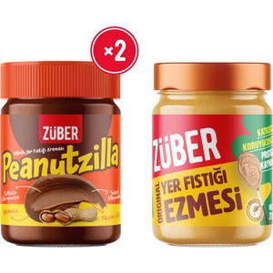 Peanutzilla x2+ Original Fıstık Ezmesi (Bal İlaveli) x1