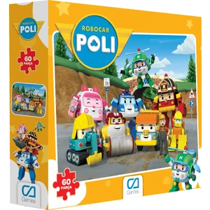 Ca Games Robocar - 60 Parçalı Puzzle