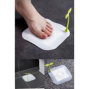 Gider Kötü Koku Önleyici Dekoratif Lavabo Gider Kapatıcı Banyo Küvet Süzgeç Kapatma Beyaz Renk