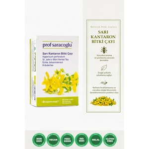 Prof Saraçoğlu Sarıkantaron ( Hypericum Perforatum ) Bitki Çayı