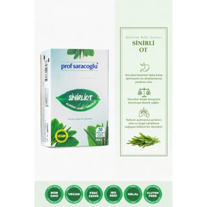 Prof Saraçoğlu Sinirli Ot (Folium Plantaginis) Bitki Çayı