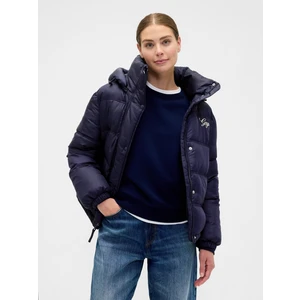 Kadın Lacivert Gap Logo Şişme Ceket