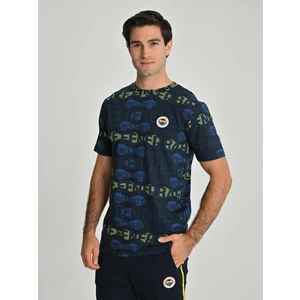 Erkek Trıbun Fenerbahçe Pattern Tshır