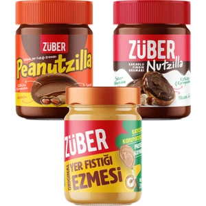 Peanutzilla x1+ Nutzilla x1 + Original Fıstık Ezmesi (Bal İlaveli) x1